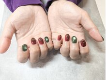 イユ ド ラペ(Yeux de LAPAIX)/クリスマスネイル