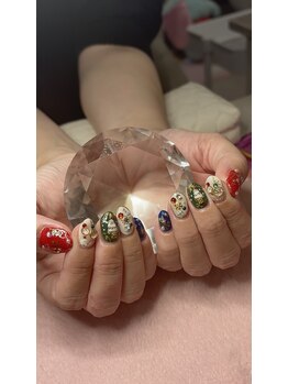 チェリーブロッサム(A CHERRY BLOSSOM)/クリスマスネイル