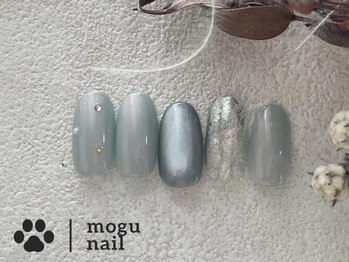 大人シンプル /パールネイル