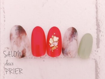 サロン ドゥ プリエ(SALON deux PRIER)/☆定額デザイン☆