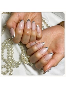 ナナズネイル 西小倉店(NANA's Nail)/ガラスフレンチ