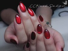 シーシーネイルサロン 池袋(C.C.Nail salon)/大人宝石風ネイル