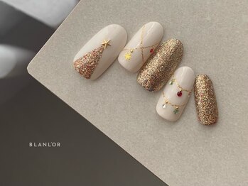 ネイルサロン ブランロール 三軒茶屋店(Blanl'or)/クリスマスツリーネイル