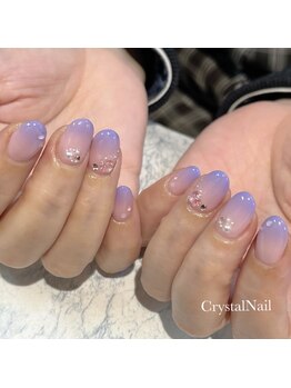 クリスタルネイル ボンベルタ橘店(CRYSTAL NAIL)/ダブルグラデーション☆