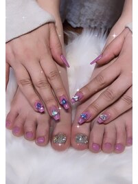 ハンドフットお揃い