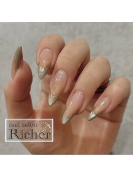 エスフィーネイルサロン リシェル(Esfy nailsalon Richer)/デザインスカルプ×マグネット