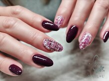 ネイルプラスユウ(NAIL+U)/ツイードネイル