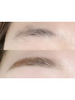 アイブロウメニューがあるサロン