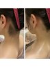 襟足、うなじシェービング¥2500