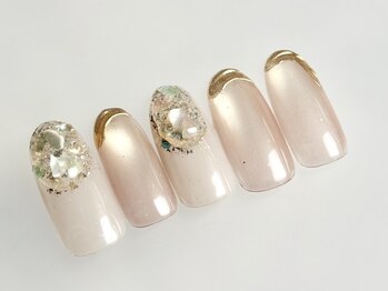 ローズデール アベイユ(ROSEDALE Abeille)/マグネットシェルぷっくりネイル