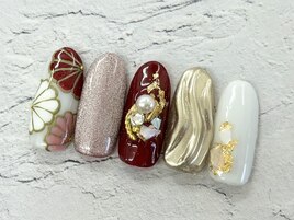 【木村】和柄フラワーアート