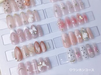 フローレスネイル 新宿西口店(FlawlessNail)/【ワンホンコース】8500円~