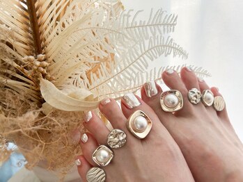 【フット】パウダーネイル