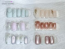 ▼選べる人気の定額デザインネイルを一部ご案内させて頂きます♪ 店内には約180種類を展示しています☆彡