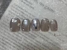アイネイルズ 横浜EAST店(I-nails)/ブラウンミラーネイル