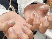 アトリエループ(atelier Loop by shiho)/クリアネイル 