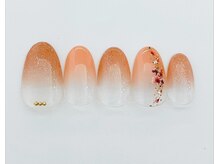 ネイルサロン アビー グランデュオ蒲田店(abbie)/押し花グラデ¥8,162