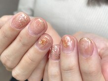 アメリアンドカシェット(Amelie&Cachette)/ブライダルネイル：maika