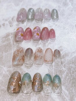 マイオール(My ALL)の写真/選べる定額デザイン♪金額が決まっているから安心で人気♪¥5980~☆ハイセンスなアートを豊富にご用意◎