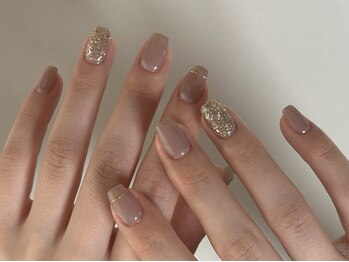 ルアネイル(lua nail.)の写真/当店人気No1!!【毎月変わる定額ネイル￥5500～】全メニューケア付きで綺麗なフォルムが長く続きます♪