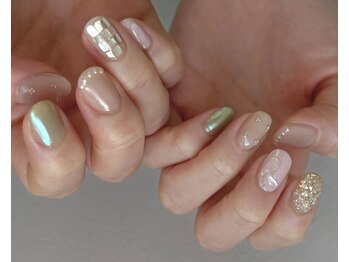 タン(TAN)の写真/ネイルもトレンドを取り入れてこなれ感UP◎カジュアルからイベントに向けたデザインまで豊富にご用意♪