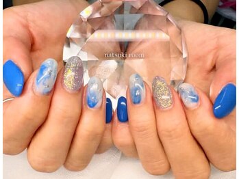 ナツキ ルーム(Natsuki Room)の写真/デザインパーツ大量入荷!!華やかネイルも定額でリーズナブルに★持ち込みデザインも２時間つけ放題◎