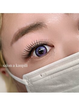 salon a kaupili【デザインキープラッシュ/まつげパーマ/マツエク】の写真/【ラッシュリフト￥4400】美カールが自慢♪ダメージレスパーマ◎トリートメント＆コーティング付◎