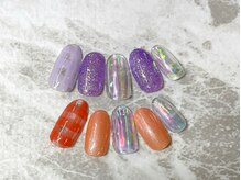 ネイルサロン キャンディネイル(Candy Nail)/チェックネイル☆