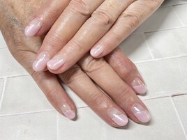 ななめフレンチネイル