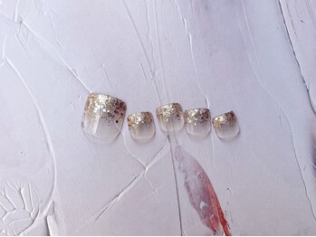 ラメグラデーション(Foot)