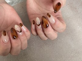べっ甲ネイル