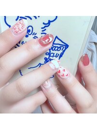 落書きネイル