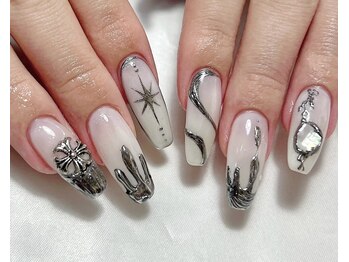 ブラックシルバー☆クロム