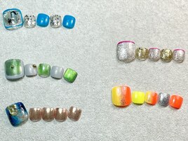 フットネイルキャンペーン¥7700