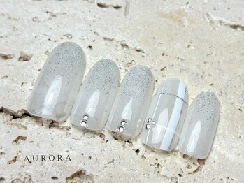 アウロラ 代々木上原(AURORA)/冬ネイル定額デザインクリスマス