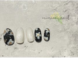 フラワーデザインネイル