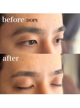 【DOPE:ドープ】新宿駅前（メンズ眉毛サロン/眉毛専門/アイブロウ/眉毛パーマ/まゆげ)/[メンズ/眉毛/アイブロウ/新宿]