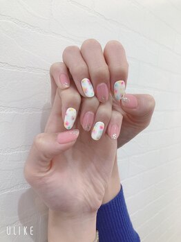 春らしいフラワーモチーフ♪