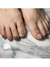 ネイルズリアル 倉敷(nail's RE.A.L)/フットネイル