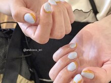 アンドココ 下北沢店(And & coco.)/くすみブルー×オレンジ