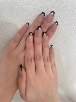 ネイルサロン ドレス(Nail Salon Dress)/○Vフレンチネイル