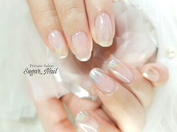 シュガーネイル(sugar nail)/オーロラグラデ