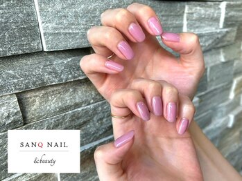 サンクネイル アンド ビューティ(SANQ NAIL & beauty)/可愛いピンクワンカラー