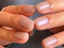 natural mirror nail