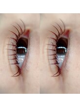 パウル アイデザイン(PAWRU eyedesign)/カーキブラウン×ワインレッド