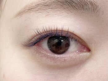 ナイア 天神(Naia)/カラーエクステ ネイビー