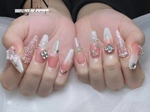 ゼン ネイル デザイン 池袋(ZEN NAIL DESIGN)/* 長 さだしやり放題×つけ放題
