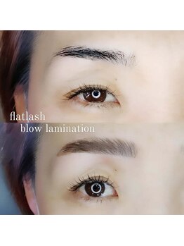 ラムール 姫路(L'AMOUR+)/ブロウラミネーション+マツエク