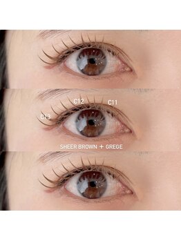 エニー アイラッシュアンドネイル 佐賀店(ANY Eyelash&Nail)/抜け感ブラウンエクステ