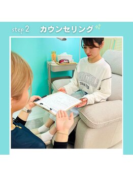 ノママホワイトニング 大宮店/プロが丁寧にカウンセリング♪